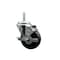 Service Caster 35 Inch Phenolic Wheel Swivel 58 Inch Threaded Stem Caster with Brake SCC SCC-TS20S3514-PHS-TLB-58212 - alternate 1